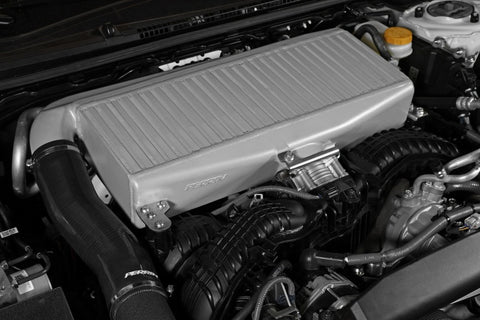 PERRIN 22-23 Subaru WRX Top Mount Intercooler (TMIC) - Silver - PSP-ITR-330SL