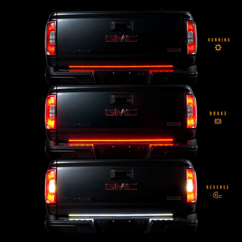 Putco 15-22 Chevy Colorado//20-22 Jeep Gladiator 48in Light Blade Direct Fit Kit Red/Amber/White - 9201948-04