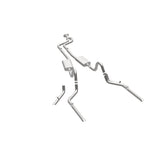 MagnaFlow SYS C/B 84-87 Buick Regal V6 3.8L Turbocharged SS 2.5in Street Series Dual Split Rear Exit - 16884