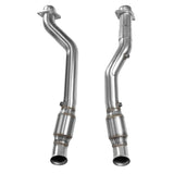 Kooks 2018+ Jeep Grand Cherokee TrackHawk 6.2L 3in Inlet x 3in OEM Outlet Catted SS Connection Pipes - 34103201