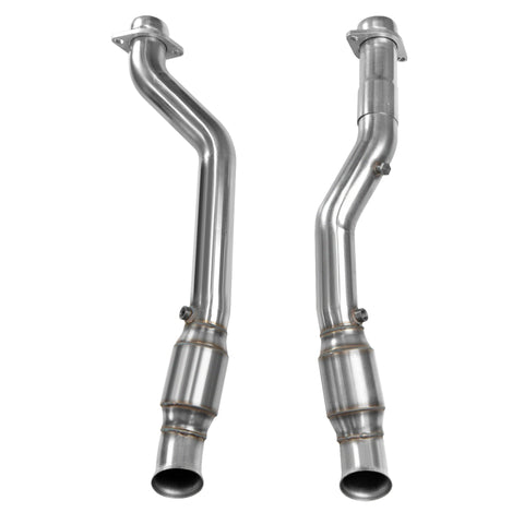 Kooks 2011+ Jeep Grand Cherokee 5.7L 3in x OEM SS GREEN Catted Connection Pipes - 36103301