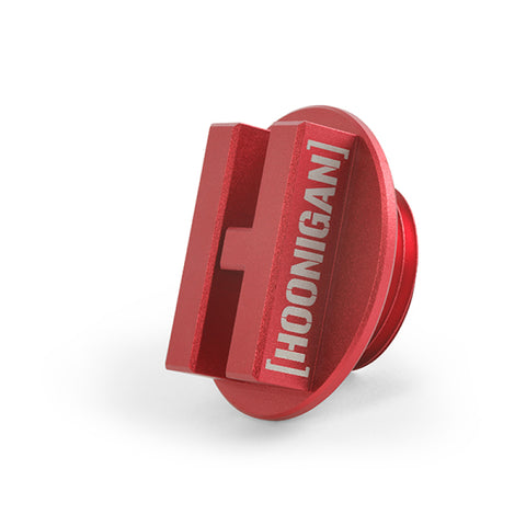 Mishimoto Toyota Hoonigan Oil Filler Cap - Red - MMOFC-TOY-HOONRD