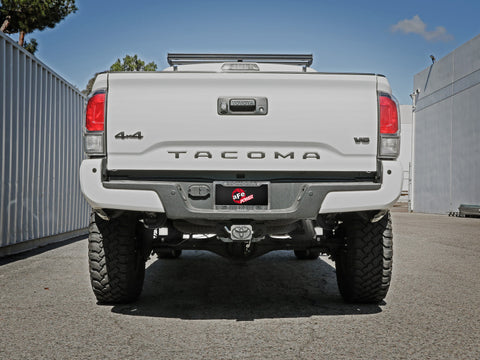 aFe MACHForce XP Exhausts Cat-Back Hi-Tuck RB SS 16 Toyota Tacoma V6-3.5L - 49-46034