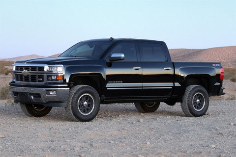 Fabtech 14-18 GM K1500 w/OE Alum. UCA 4in Uniball UCA System w/Rear Stealth Shocks - FTS21191