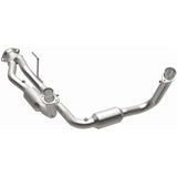 MagnaFlow Direct Fit Catalytic Converter 05-06 Jeep Grand Cherokee 3.7L Y-Pipe Assy (49 State) - 24473