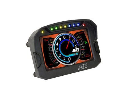 AEM CD-5G Carbon Digital Dash Display w/ Interal 10Hz GPS & Antenna - 30-5602