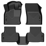 Husky Liners 2022 Volkswagen Taos Weatherbeater Black Front & 2nd Seat Floor Liners - 95251