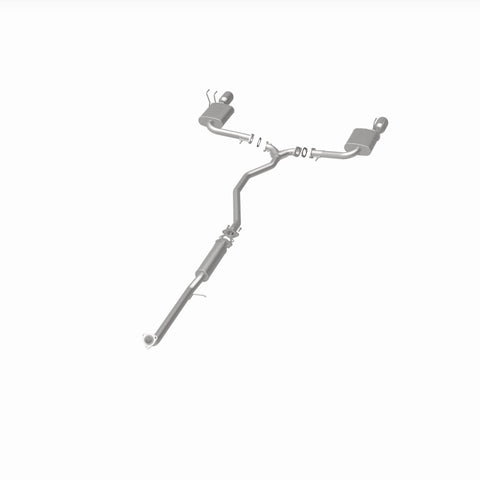 MagnaFlow Cat-Back 2016 Honda Civic (Sedan Only) 1.5L L4 Turbo 2.25in SS Dual Outlet - 19312