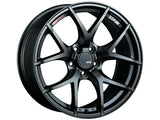 SSR GTV03 18x8.5 5x114.3 40mm Offset Flat Black Wheel 05-07 STI / 11+ tC - T618850+4005GMB
