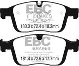 EBC 2016+ Volvo XC60 2.0L Turbo T5 Redstuff Front Brake Pads - DP32296C