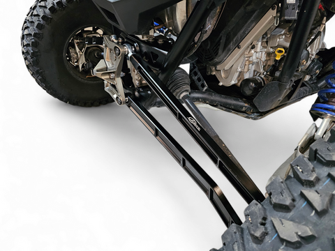 Elektric Offroad 2022+ Polaris Rzr Pro R Turbo R Billet High Clearance Radius Rods Anodized Blk - RRL610025