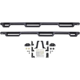 Westin 99-16 Ford F-250/350/450/550 CC (6.75ft Bed) HDX Drop Whl to Whl Nerf Step Bars - Text Blk - 56-534015