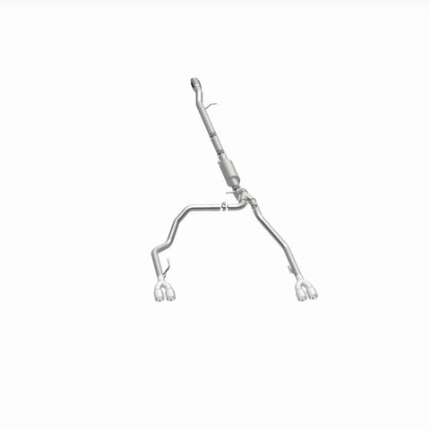 MagnaFlow 2019 Chevrolet Silverado 1500 Quad Exit Polished Stainless Cat-Back Exhaust - 19489