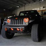 Oracle 7in High Powered LED Headlights - Black Bezel - Dynamic - Dynamic - 5769-332