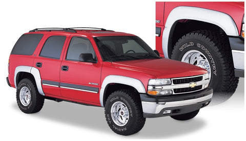 Bushwacker 00-06 Chevy Tahoe Extend-A-Fender Style Flares 4pc 4-Door - Black - 40911-02