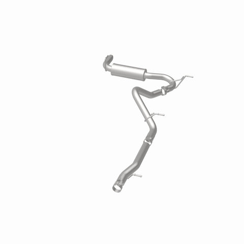 MagnaFlow 12-14 Jeep Wrangler 3.6L Single Straight Rear P/S Exit Stainless C/b Perf Exhaust-Comp - 15118