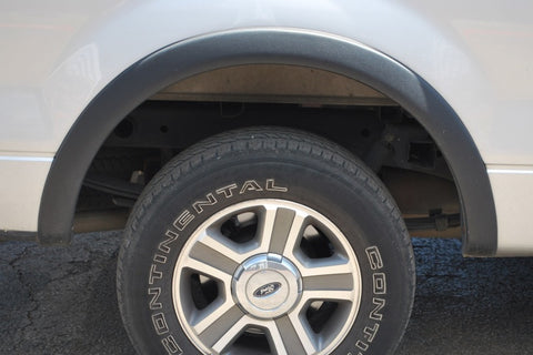 Lund 04-08 Ford F-150 (No Stepside) SX-Sport Style Smooth Elite Series Fender Flares - Black (4 Pc.) - SX310S