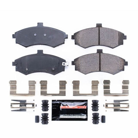 Power Stop 02-05 Hyundai Elantra Front Z23 Evolution Sport Brake Pads w/Hardware - Z23-941