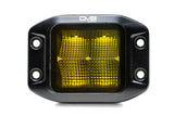 DV8 3-Inch Elite Series LED Amber Flush Mount Pod Light - BE3FMW40W-A