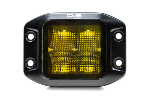 DV8 3-Inch Elite Series LED Amber Flush Mount Pod Light - BE3FMW40W-A