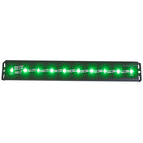 ANZO Universal 12in Slimline LED Light Bar (Green) - 861151