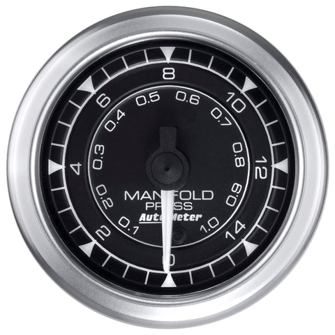 Autometer Chrono 2-1/16in 15PSI Manifold Pressure Gauge - 8150