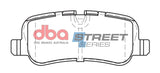 DBA 06-13 Land Rover Range Rover Sport HSE V6 Rear Street Series Brake Pads - DB1781SS