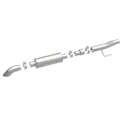 MagnaFlow Cat-Back, SS, 2.5/3in, Turn Down In Front Rear Tire 2015 Ford F150 5.0L V8 Ext Cab - 19083