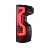 AlphaRex 19-23 Chevrolet Silverado 1500/2500HD/3500HD PRO-Series LED Tail Lights Red Smoke - 620060