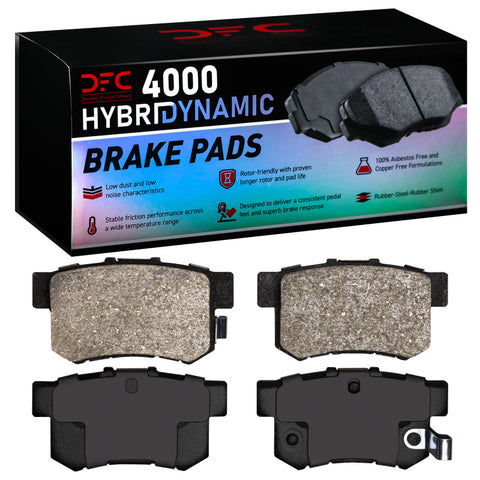 DFC 87-22 Suzuki Sx4 Crossover Rear 4000 Hybridynamic Brake Pads - 4000-0537-00