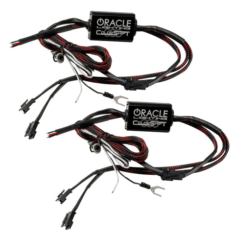 Oracle Chevrolet Silverado 03-06 Square Halo Kit - ColorSHIFT w/o Controller - 3959-334