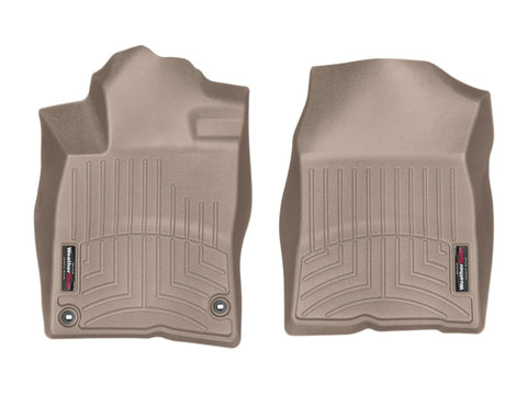 WeatherTech 2016+ Honda Civic Front FloorLiner - Tan - 459431