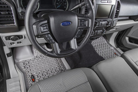 Rugged Ridge Floor Liner Front Gray 2015-2020 Ford F-150 / Raptor / Extended / Super Crew Cab - 84902.33
