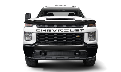 AVS 20-22 Chevrolet Silverado 2500 / 3500 HD Bugflector II High Profile Hood Shield - Smoke - 25711
