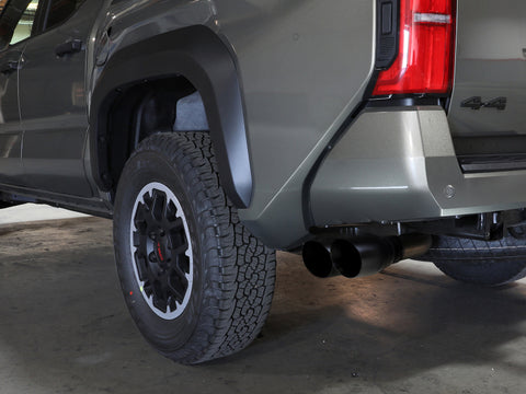 aFe 2024 Toyota Tacoma L4 2.4L Vulcan Series 2.5-3in 304 SS Steel Cat-Back Exhaust w/Black Tips - 49-36074-B