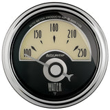 AutoMeter Gauge Water Temp 2-1/16in. 250 Deg. F Elec Cruiser Ad - 1136