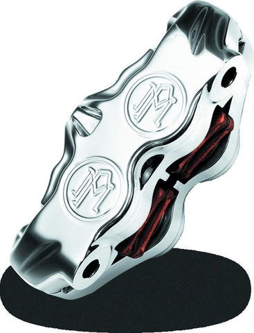 Performance Machine Caliper 125x4 Radial Right - Chrome - 0052-2406-CH