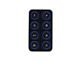AEM EV 8 Button Keypad CAN Based Programmable Backlighting - 30-8400