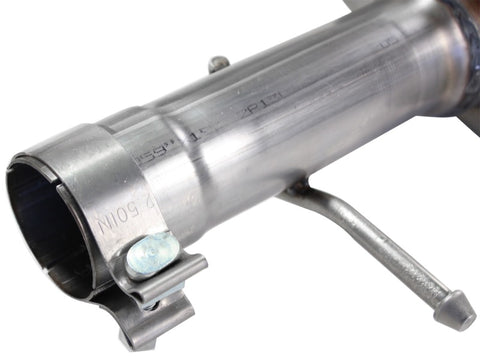 aFe MACHForce XP Exhaust Cat-Back 3in SS-409 Hi-Tuck inRBin 12-14 Jeep Wrangler Unlimited V6 4Dr - 49-46232