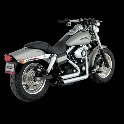 Vance & Hines 06-11 Harley-Davidson Dyna Shortshots Staggered PCX Full System Exhaust - 17317