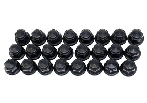 Ford Racing M12 x 1.5 Black Lug Nut - Set of 24 - M-1012K-BR