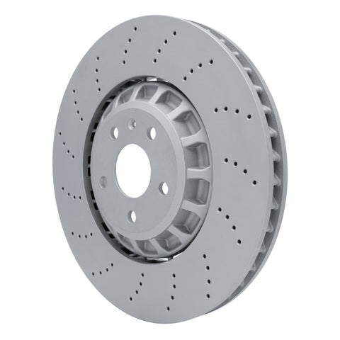 DFC 22-26 Audi RS3 Front Drilled Hi-Carbon Alloy GEOMET Coated Rotor - 920-73098A