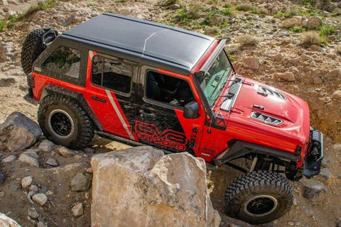 DV8 Offroad 18+ Jeep JL Rubicon Replica Hood - HDMBJL-TA