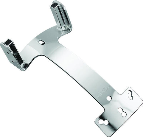 Kuryakyn Plug &amp; Play Removable Backrest Bracket Chrome (pair with Sissy Bar 8980) - 8998