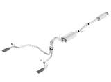 Borla 15-17 F-150 2.7/3.5L V6 EcoBoost / 5.0L V8 Black Chrome Cat-Back Touring Exhaust - 140614BC