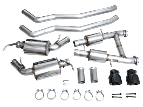 AWE Tuning 11-24 Dodge Durango 5.7L Touring Edition Exhaust w/ Diamond Black Tips - 3015-33575