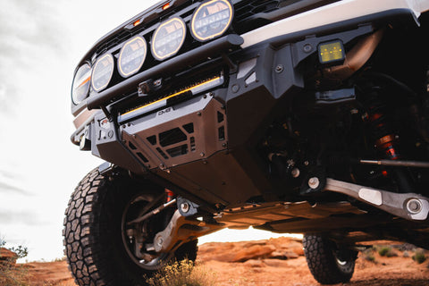 DV8 Offroad 2022+ Ford Bronco Raptor Tube Front Bumper - FBFR-02