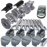 Eagle SBC 350 Competition Rotating Assembly 3.480in Stroke 5.700in Rods Forged Pistons .030 Overbore - 12001030