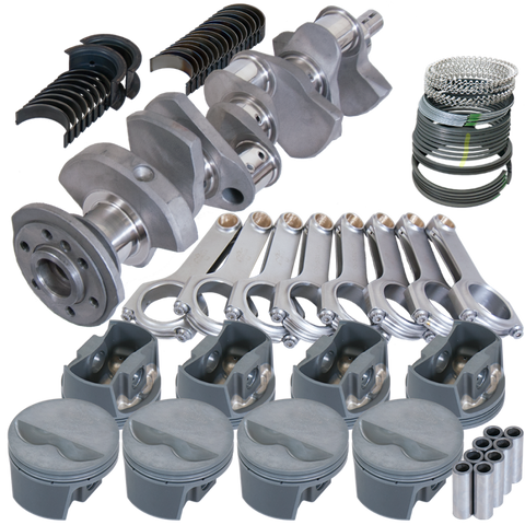 Eagle SBC 350 Competition Rotating Assembly 3.480in Stroke 5.700in Rods Forged Pistons .030 Overbore - 12001030
