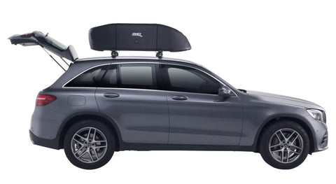 3D MAXpider Traveler Car Roof Box 161.5cm L x 78cm W x 42.2cm H - Black - 6102